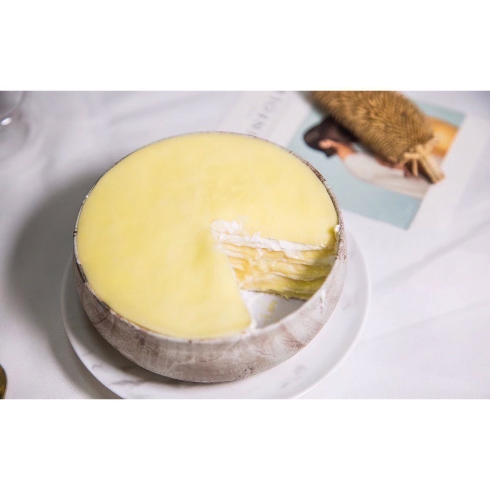 CCL-《回購率超高》泰國金枕頭特A榴槤鐵盒千層蛋糕4吋-細節圖4