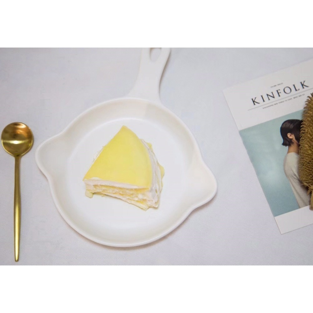 CCL-《回購率超高》特濃郁double泰國金枕頭特A榴槤鐵盒千層蛋糕4吋-細節圖5