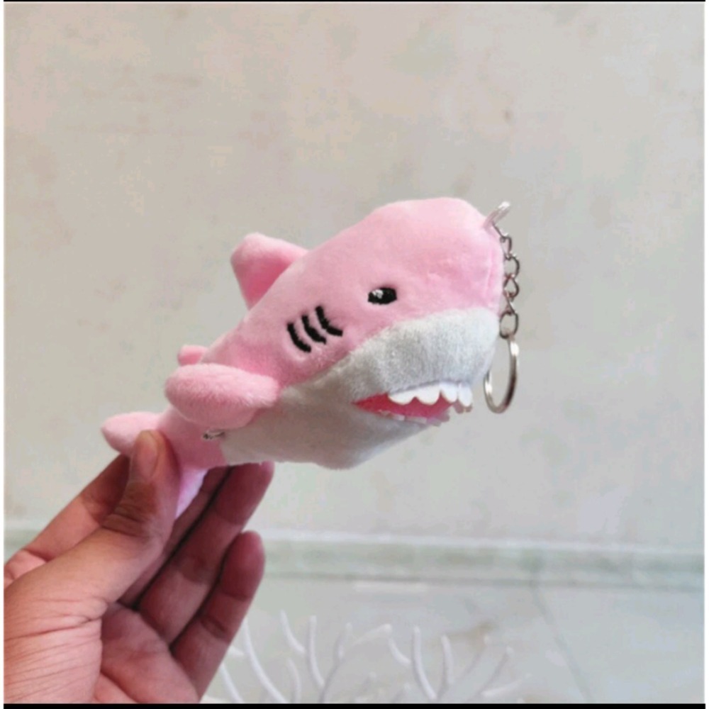 鯊魚吊飾 鯊魚娃娃 包包吊飾 玩偶吊飾 禮物-細節圖2