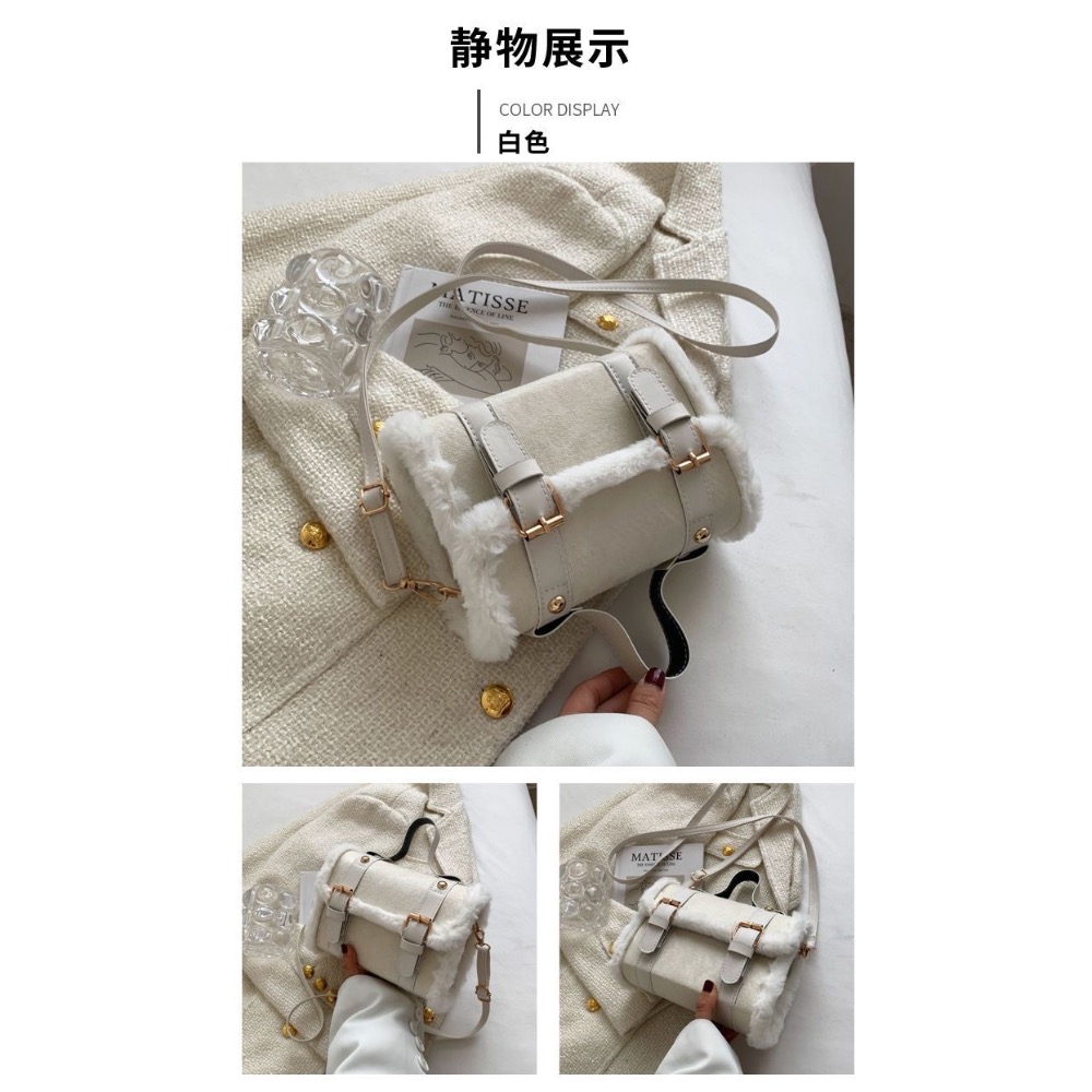 秋冬羊羔毛絨包-細節圖2