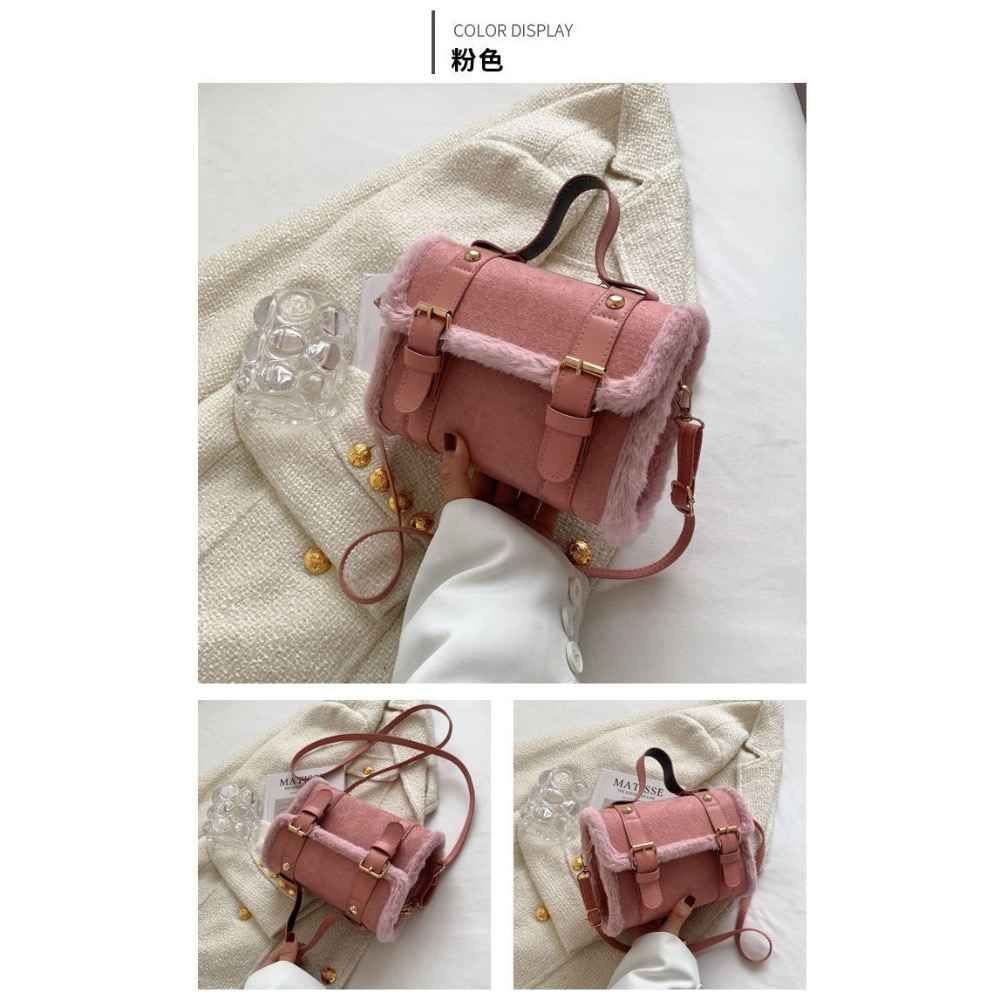 秋冬羊羔毛絨包-細節圖3