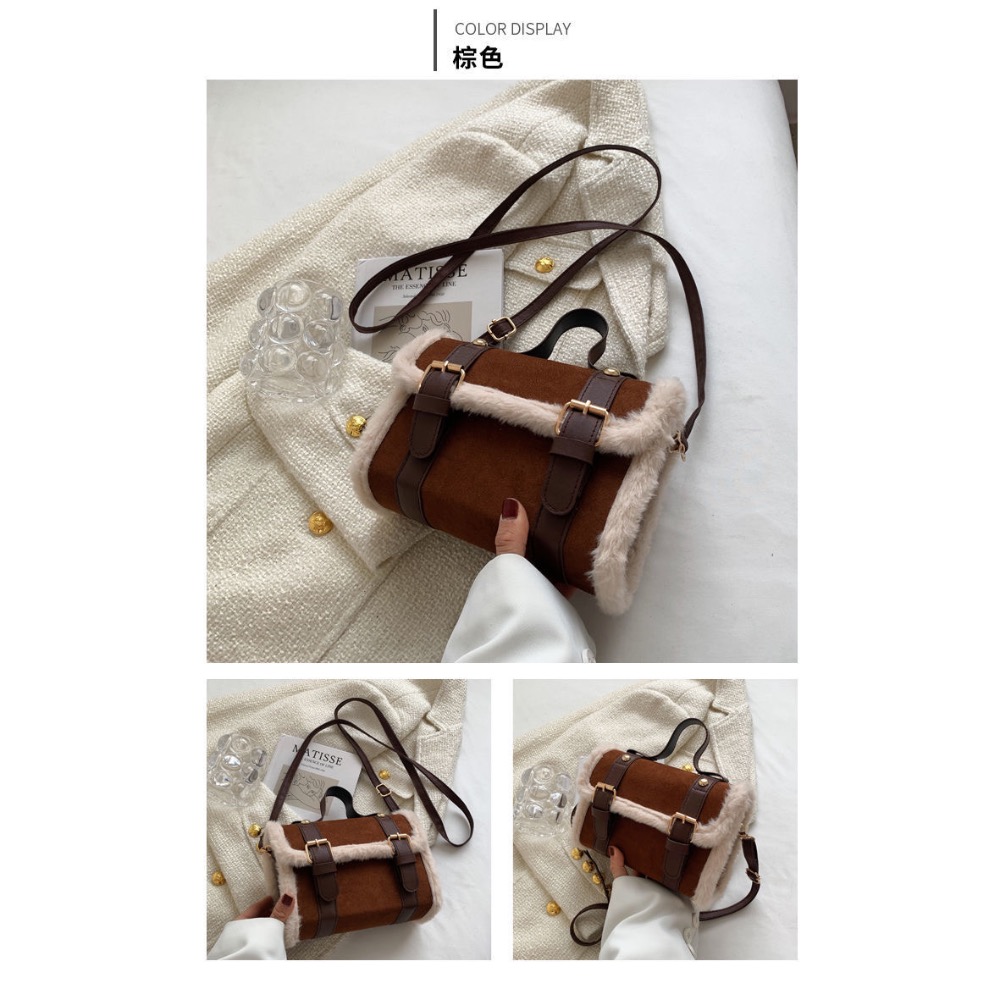 秋冬羊羔毛絨包-細節圖4