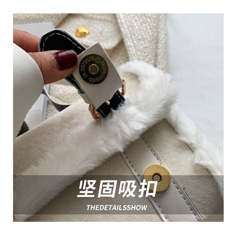 秋冬羊羔毛絨包-細節圖5