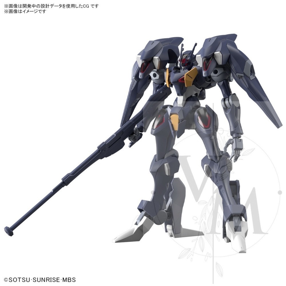 [VM模型屋] 現貨 萬代正版 HG 水星的魔女 鐵騎鋼彈-細節圖2