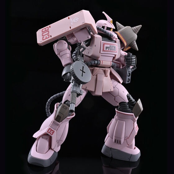[VM模玩] 現貨 PB限定 萬代 HG 1/144 沙漠型薩克 粉紅獵豹隊 ZAKU DESERT TYPE-細節圖3