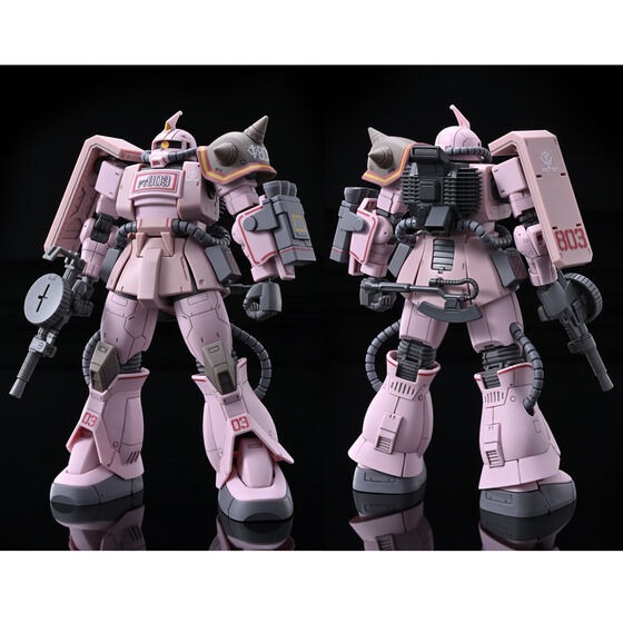 [VM模玩] 現貨 PB限定 萬代 HG 1/144 沙漠型薩克 粉紅獵豹隊 ZAKU DESERT TYPE-細節圖9