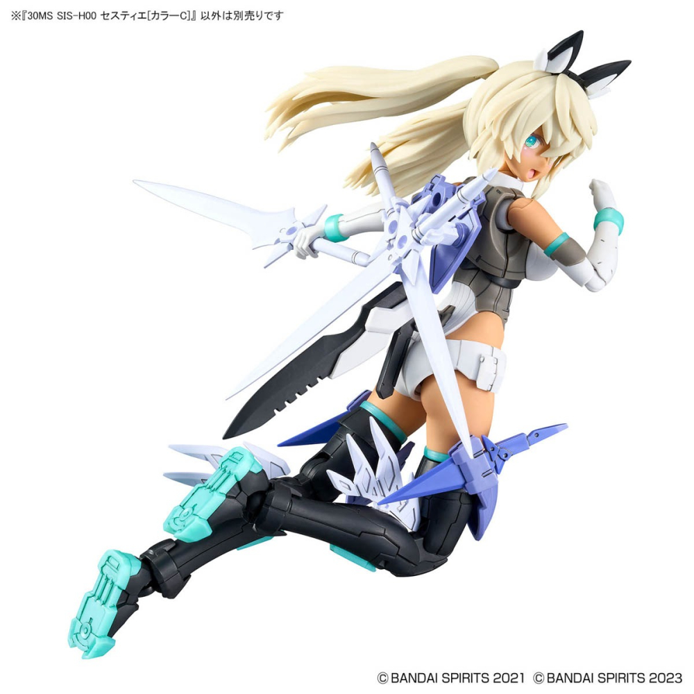 [VM模玩] 現貨 BANDAI 30MS 組裝少女輕作戰 SIS-H00 #16 瑟絲緹耶 顏色C-細節圖11