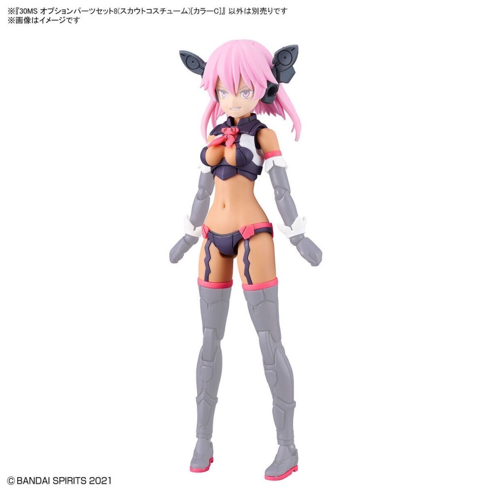 [VM模玩] 現貨 30MS 組裝少女輕作戰 配件套組8 斥候裝 顏色C OP-08-細節圖5