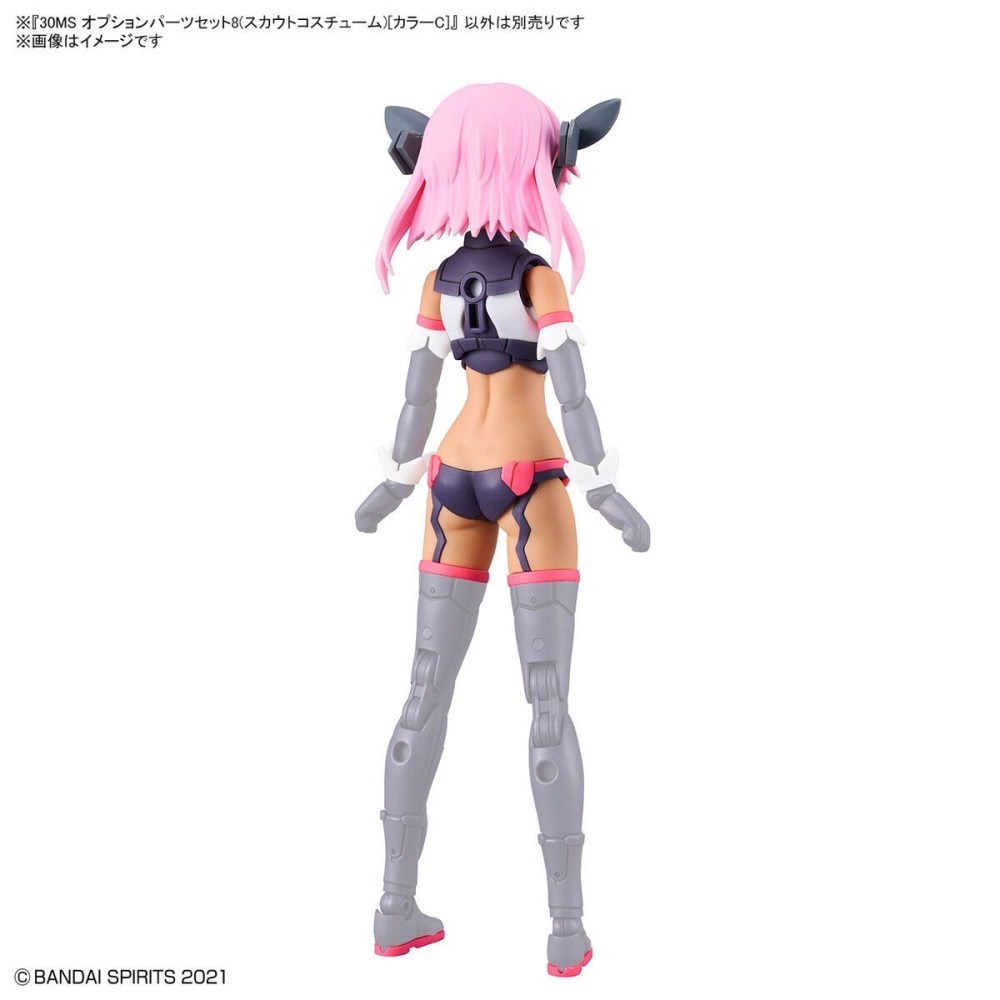 [VM模玩] 現貨 30MS 組裝少女輕作戰 配件套組8 斥候裝 顏色C OP-08-細節圖6