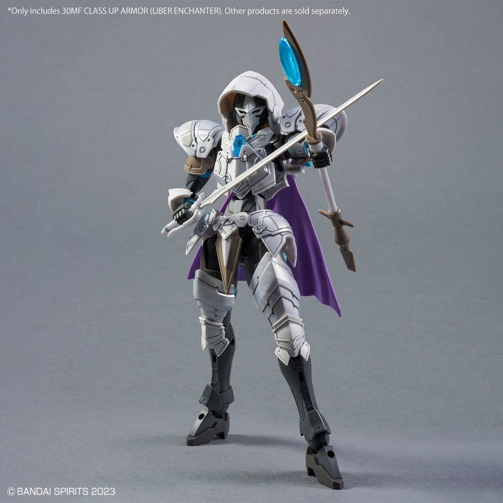 [VM模玩] 全新 現貨 BANDAI 30MF A-14 組裝奇幻輕作戰 升級鎧甲（里博法師）-細節圖3