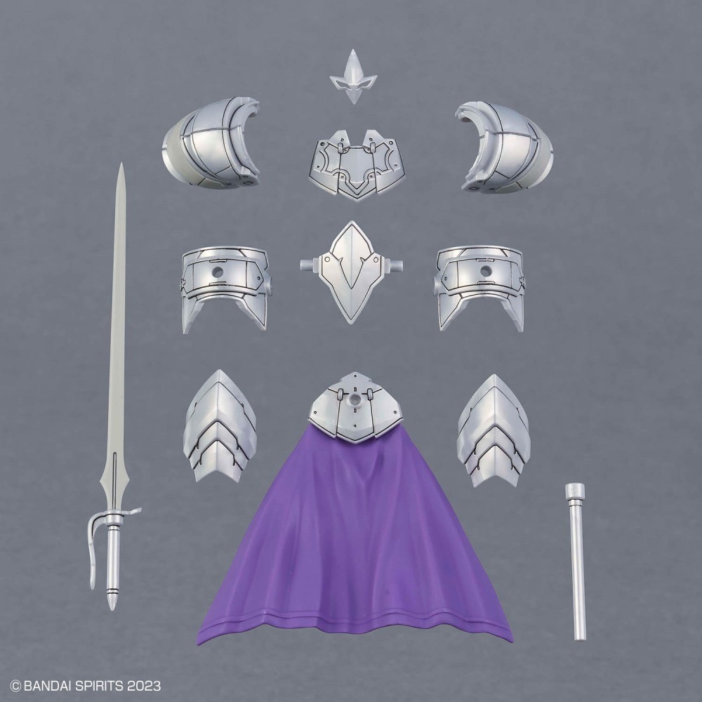 [VM模玩] 全新 現貨 BANDAI 30MF A-14 組裝奇幻輕作戰 升級鎧甲（里博法師）-細節圖4