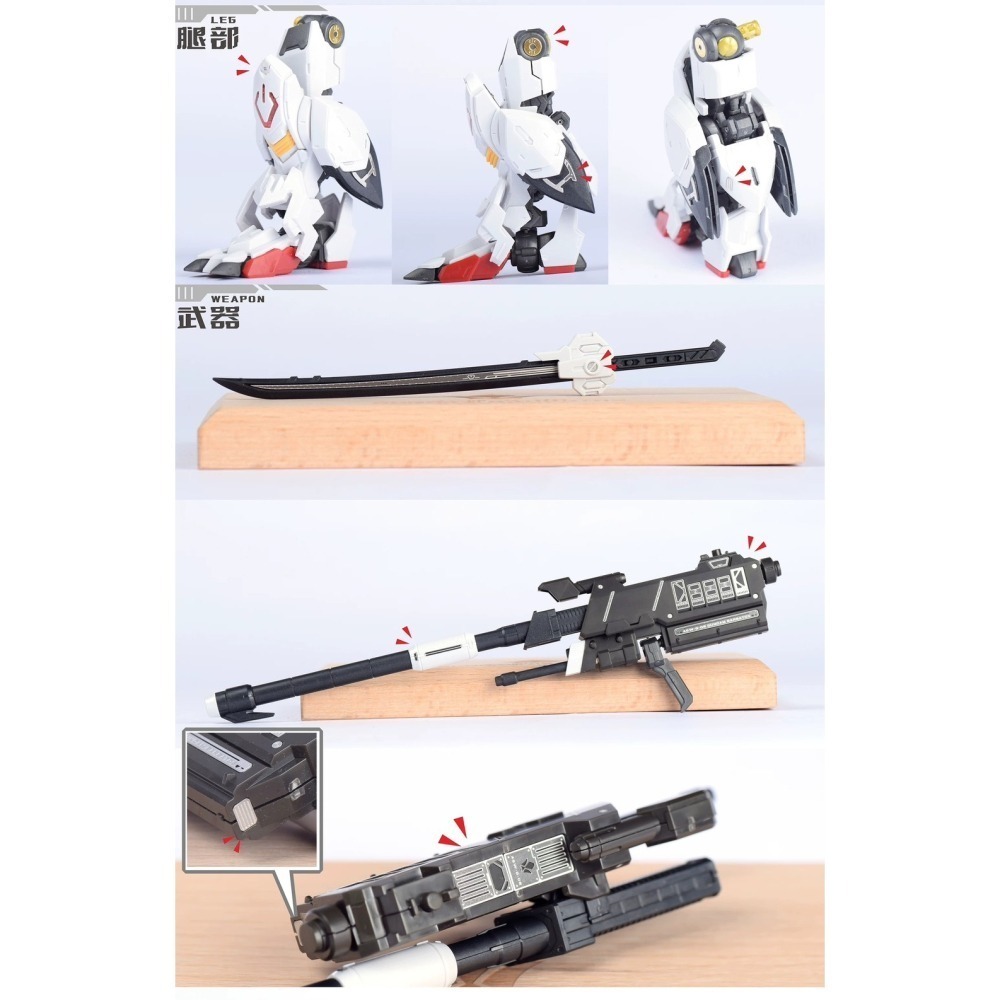 [VM模玩] NewC 新月 遮蓋 萬代 MGSD 獵魔鋼彈 預裁切遮蓋帶 蝕刻片-細節圖6