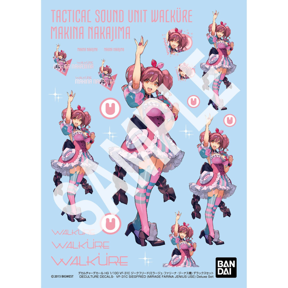 [VM模玩] 現貨 萬代 HG 1/100 VF-31C 英雄式（米拉潔・法莉娜・吉納斯座機）豪華套組-細節圖11