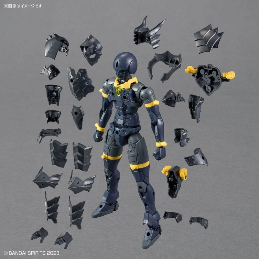 [VM模玩] 現貨 萬代 BANDAI 30MF #12 組裝奇幻輕作戰 洛桑槍兵 組裝模型-細節圖6