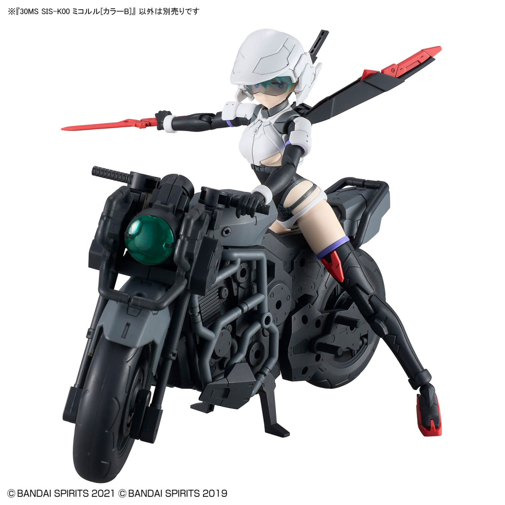 [VM模玩] BANDAI 組裝模型 30MS系列 組裝少女輕作戰 SIS-K00 蜜可露露 [顏色B] #20-細節圖9