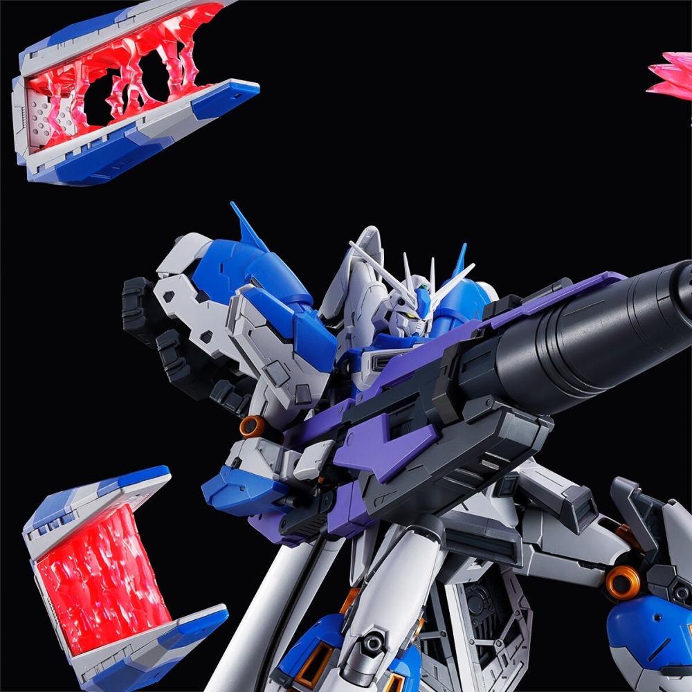 [VM模玩] 現貨 PB限定 RG 1/144 Hi-ν鋼彈專用超絕MEGA火箭巨砲&感應砲展示套組-細節圖5