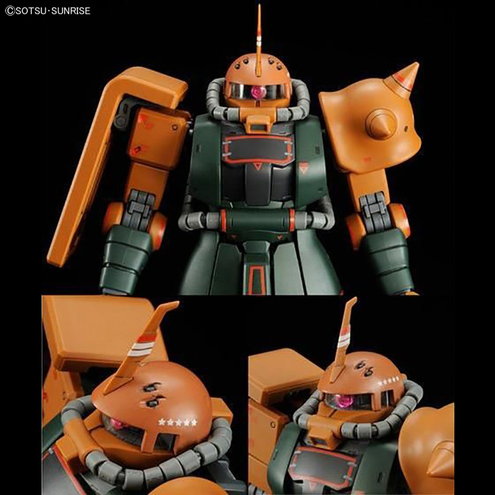 [VM模玩] 現貨 PB限定 MG 1/100 MS-06FS ZAKU II 薩克Ⅱ（卡爾馬・薩比用）-細節圖7