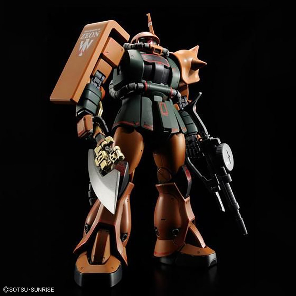 [VM模玩] 現貨 PB限定 MG 1/100 MS-06FS ZAKU II 薩克Ⅱ（卡爾馬・薩比用）-細節圖10