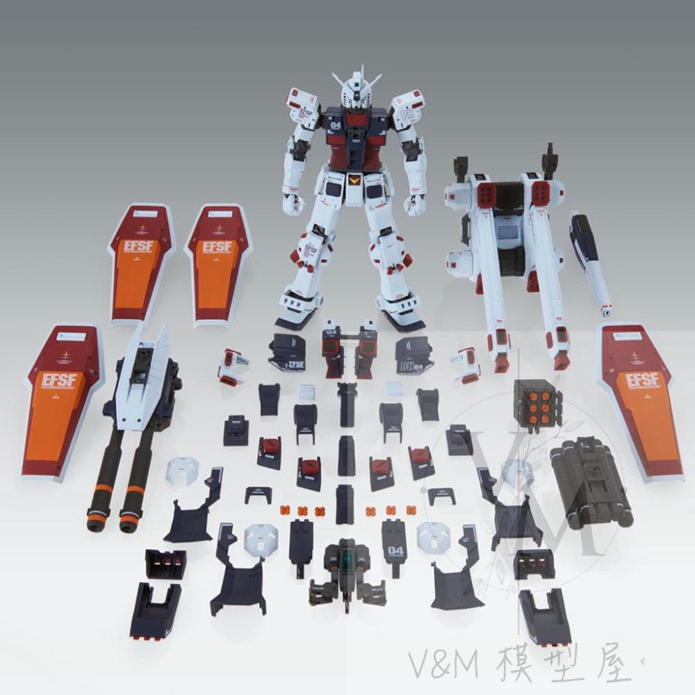 [VM模玩] 現貨 萬代 BANDAI MG 1/100 #190全裝甲型鋼彈 Ver.Ka(雷霆宙域) 卡版-細節圖2