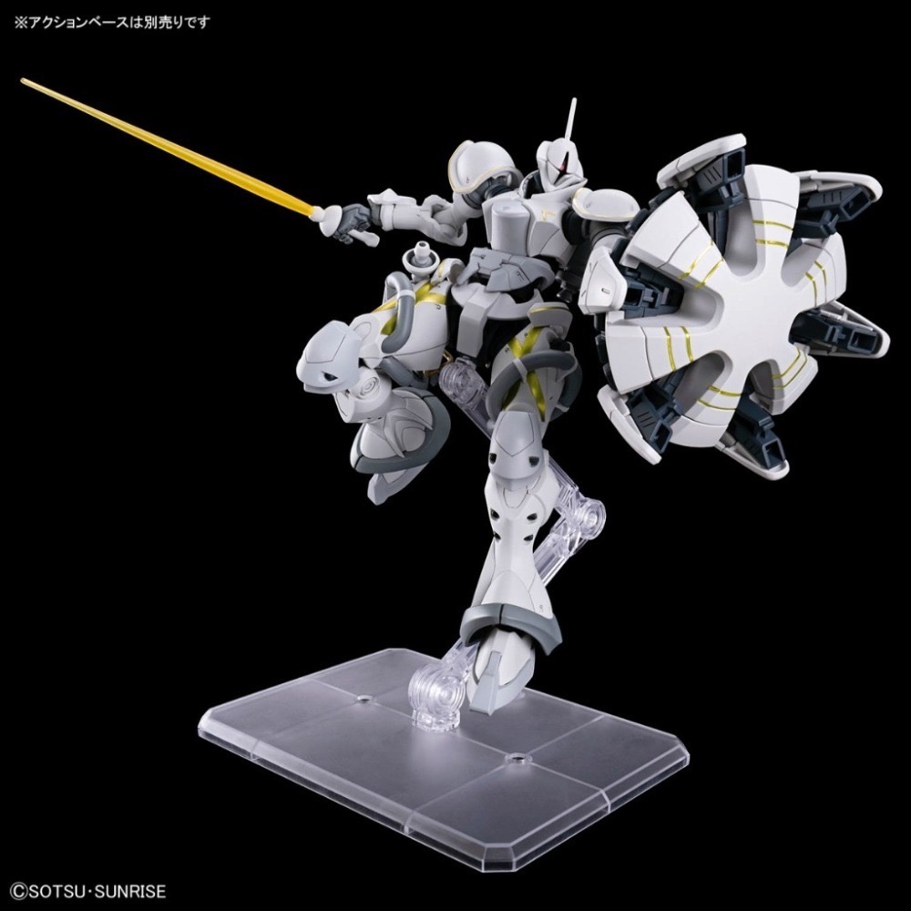 [VM模玩] 現貨 HG 1/144 機動戰士鋼彈 GQuuuuuuX #07 艾格沙貝專用吉昂 （白瓷矛裝備）-細節圖4