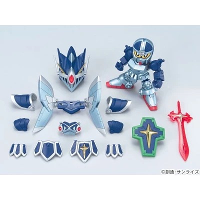 [VM模玩] 現貨 萬代 BB戰士 #393 LEGEND BB 全裝甲型騎士鋼彈 三神器式樣-細節圖8