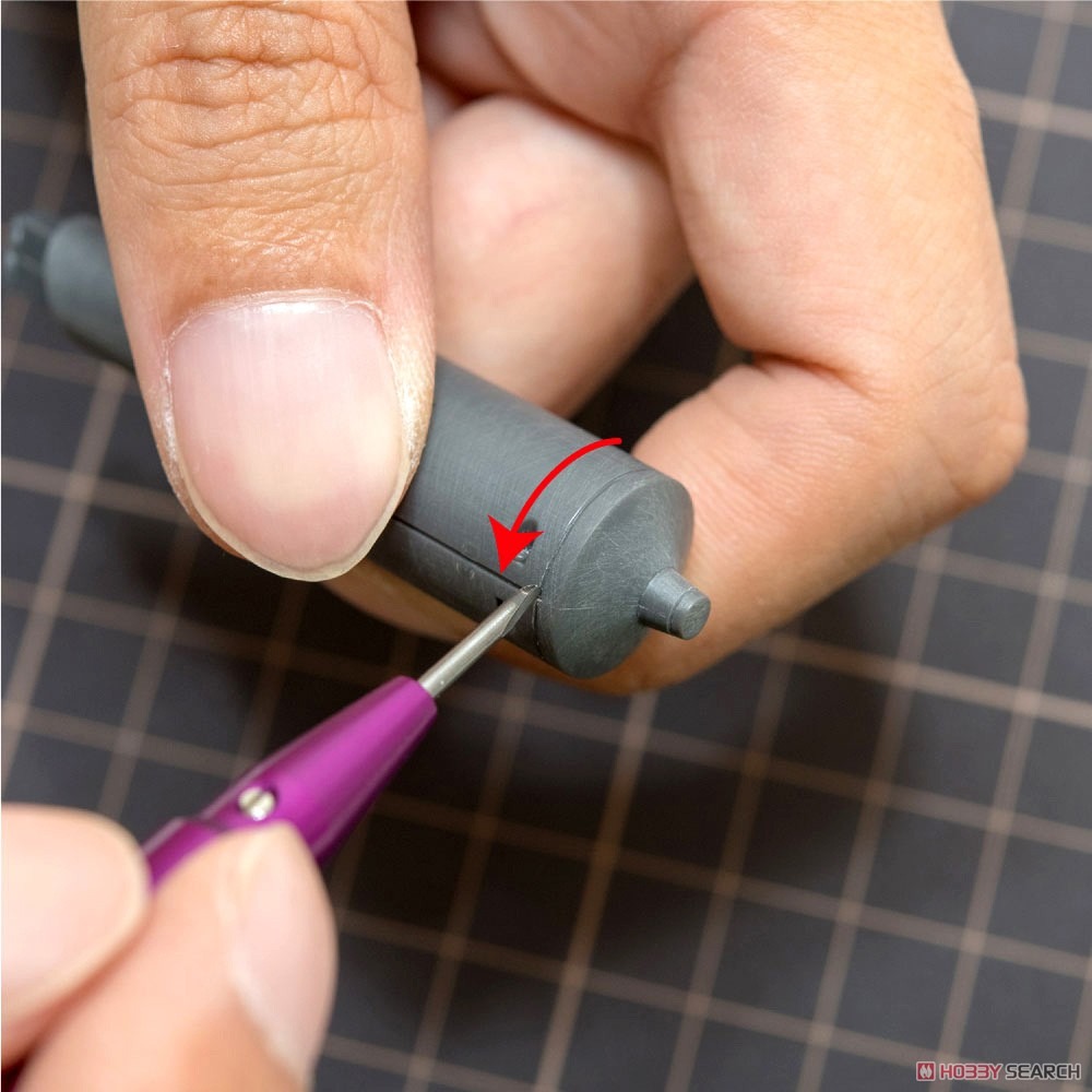 [VM模玩] 現貨 模型工具 HiQ Parts Line 劃線器 刻線刀 CS 模型用-細節圖3