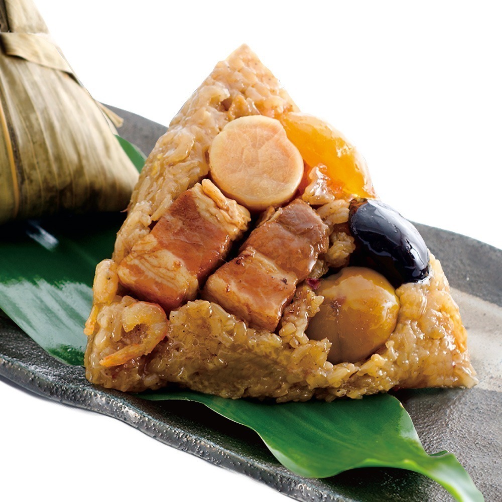 【呷七碗】天下第一國宴干貝粽(210gx6粒/包)-細節圖2