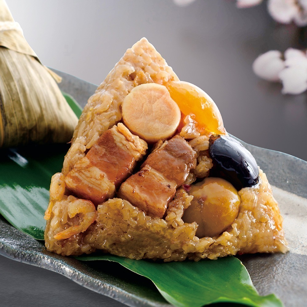 【呷七碗】天下第一國宴干貝粽(210gx6粒/包)-細節圖4