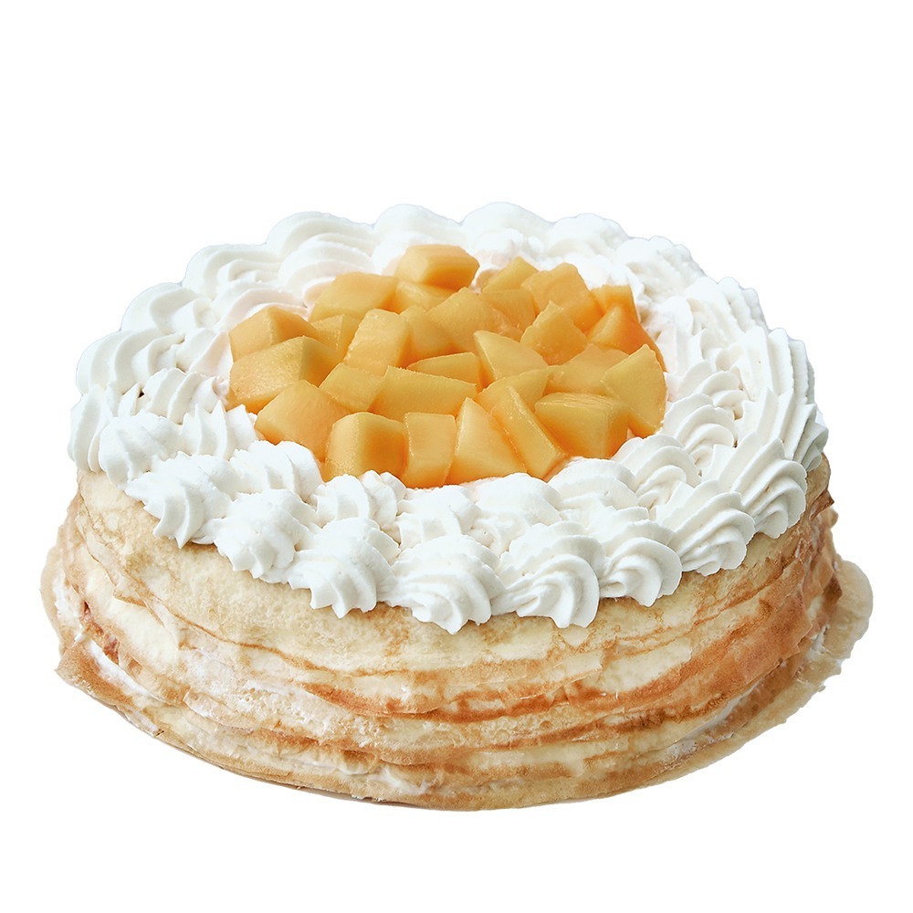 【LS手作甜點】黃金芒果千層蛋糕(8吋)(季節限定父親節蛋糕)-細節圖2