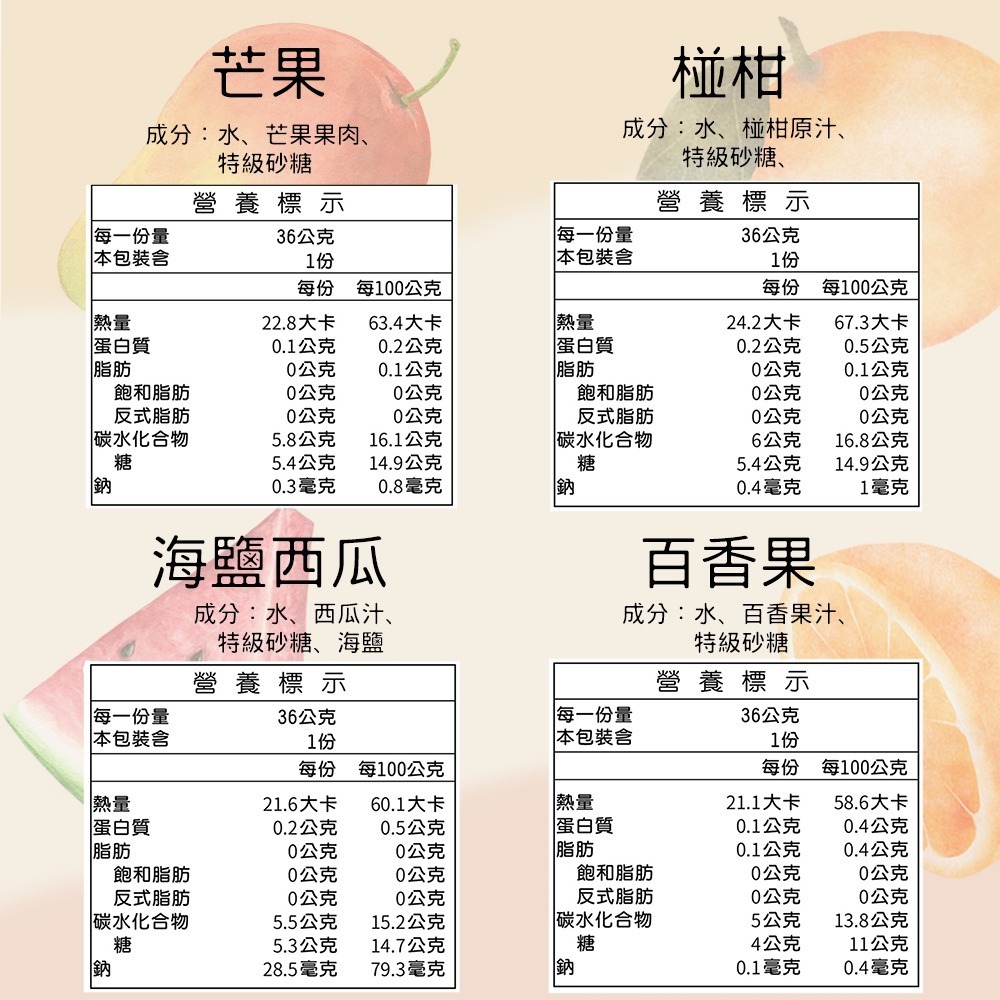 【春一枝】綜合天然水果手作冰棒24入(8口味)-細節圖3