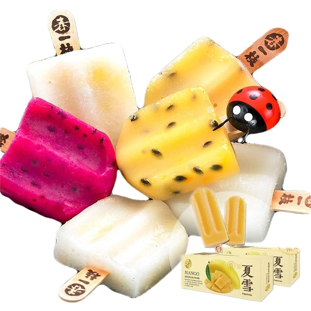 【春一枝】夏雪芒果綜合mini冰棒組合(夏雪芒果4支+mini冰棒12支)-細節圖2