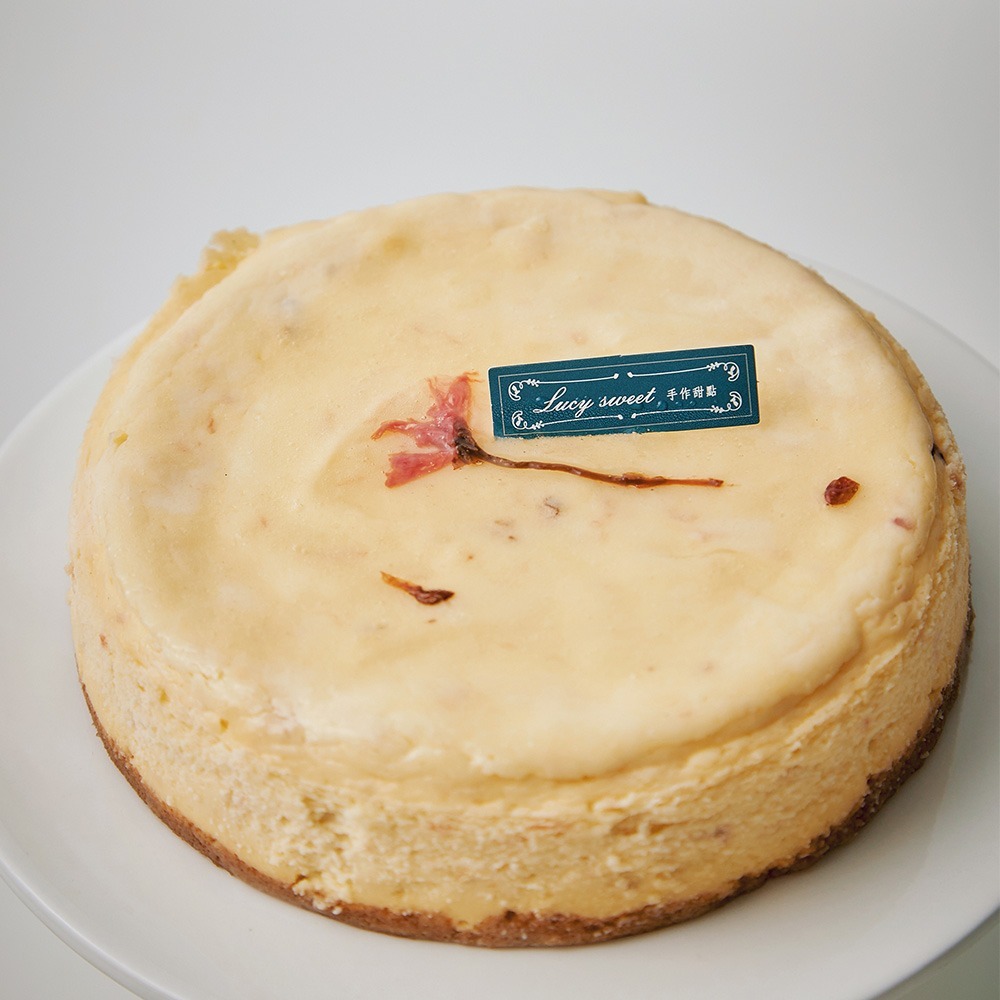 【LS手作甜點】櫻花紐約乳酪蛋糕 (6吋)-細節圖3