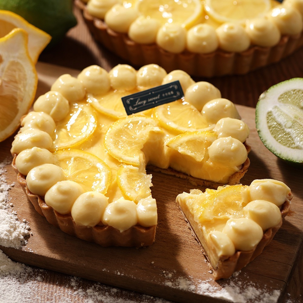 【LS手作甜點】法式經典檸檬塔 (8吋)-細節圖4