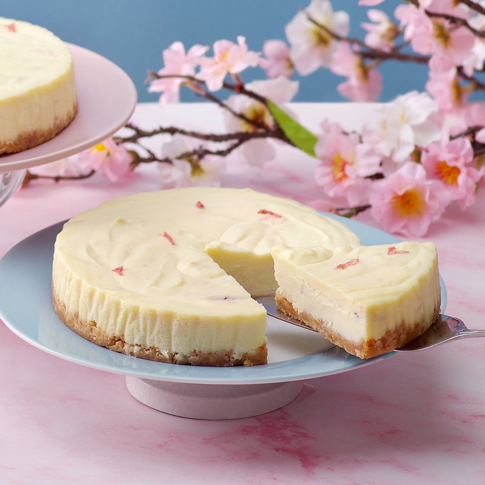 【LS手作甜點】櫻花紐約乳酪蛋糕 (8吋)-細節圖4
