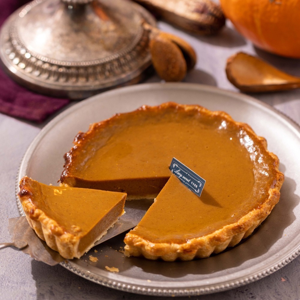 【LS手作甜點】聖誕感恩鄉村蘋果南瓜派(蘋果/南瓜)(6吋)-細節圖3