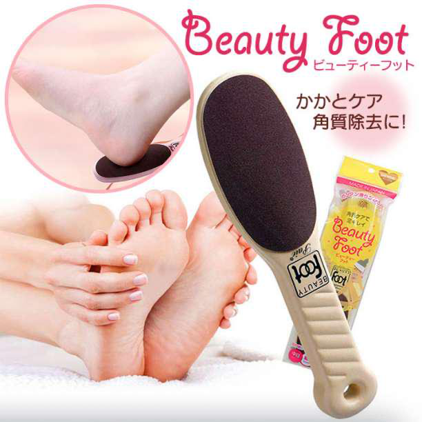 日本製 BEAUTY FOOT 足部去角質磨砂棒 3種顏色-細節圖2