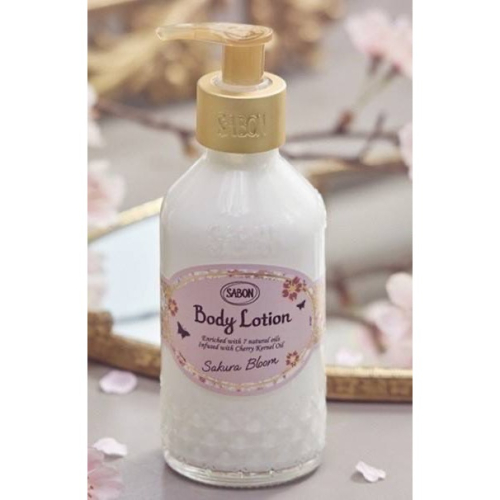 SABON 日本限定花霞之境身體乳液 200ml(櫻花香)