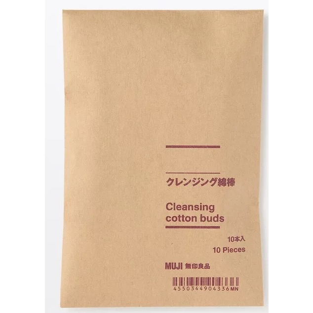 日本【MUJI 無印良品】清潔棉花棒/10支入-（現貨）-細節圖2