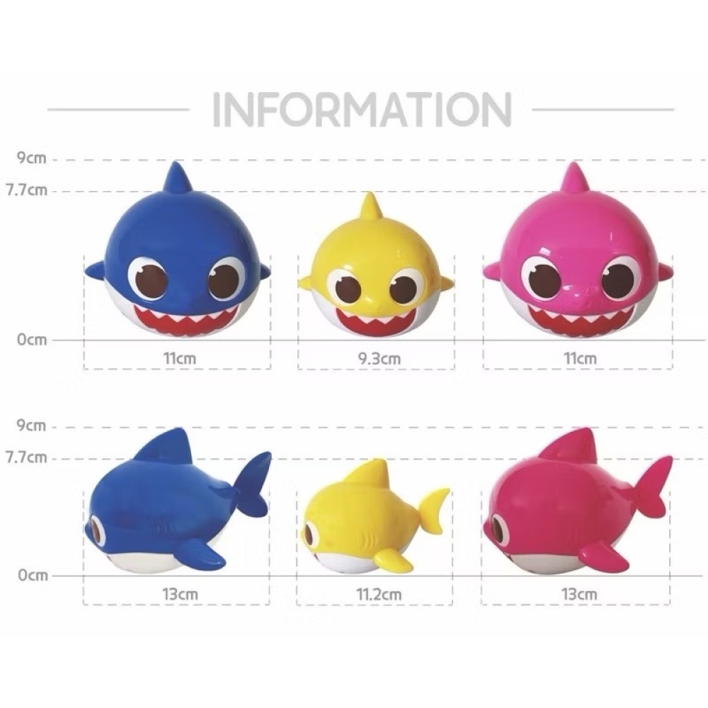 鯊魚寶寶發條玩具-細節圖2