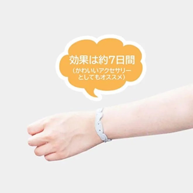 日本正版SKATER三麗鷗💖可調節防蚊手鍊 5條/包-細節圖4