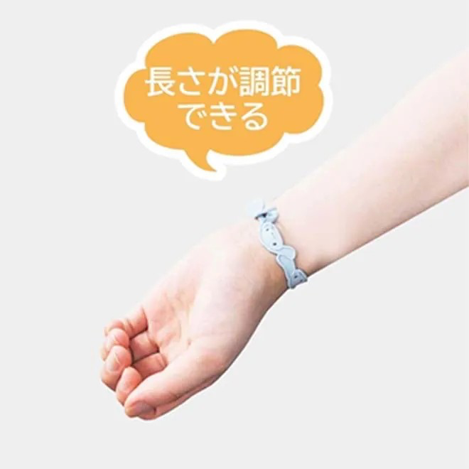 日本正版SKATER三麗鷗💖可調節防蚊手鍊 5條/包-細節圖5