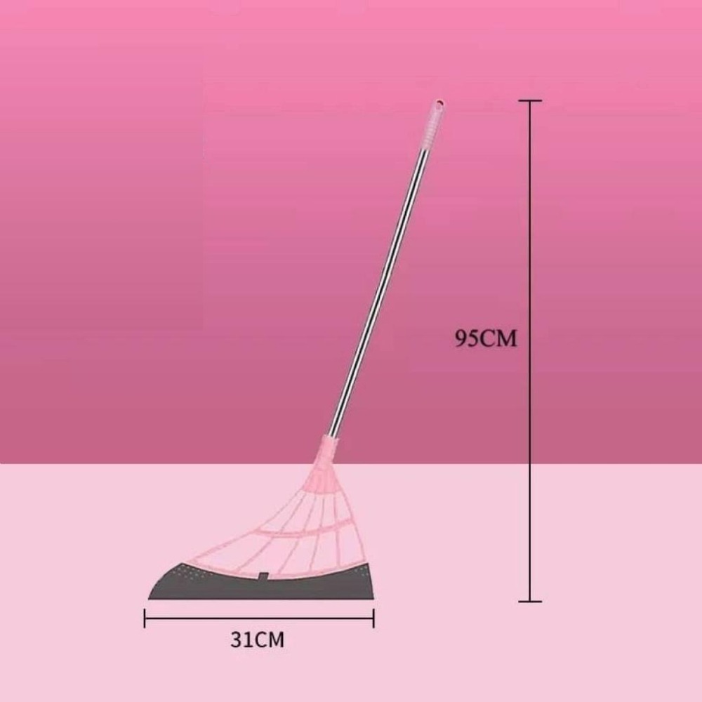 ✸恐小龍B&F✸  黑科技 一刮即淨兩用魔術掃把 1組1支-細節圖3