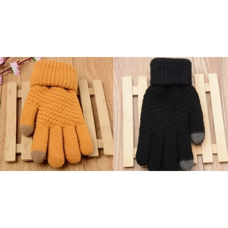 ✸恐小龍B&F✸ 出口日本 高品質針織可觸屏保暖手套-細節圖8