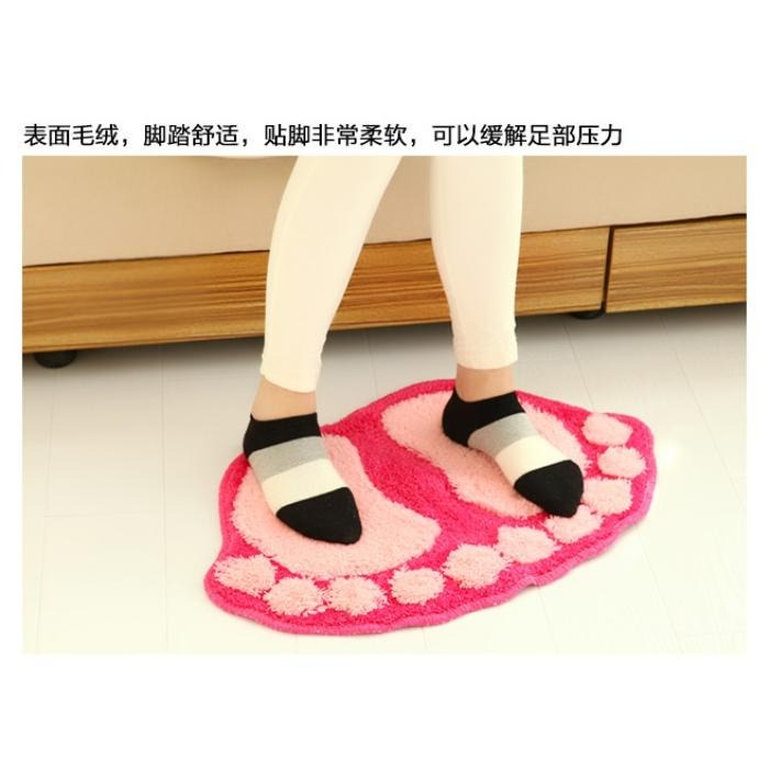 ✸恐小龍B&F✸ 可愛大腳丫吸水地墊 門墊 !-細節圖2