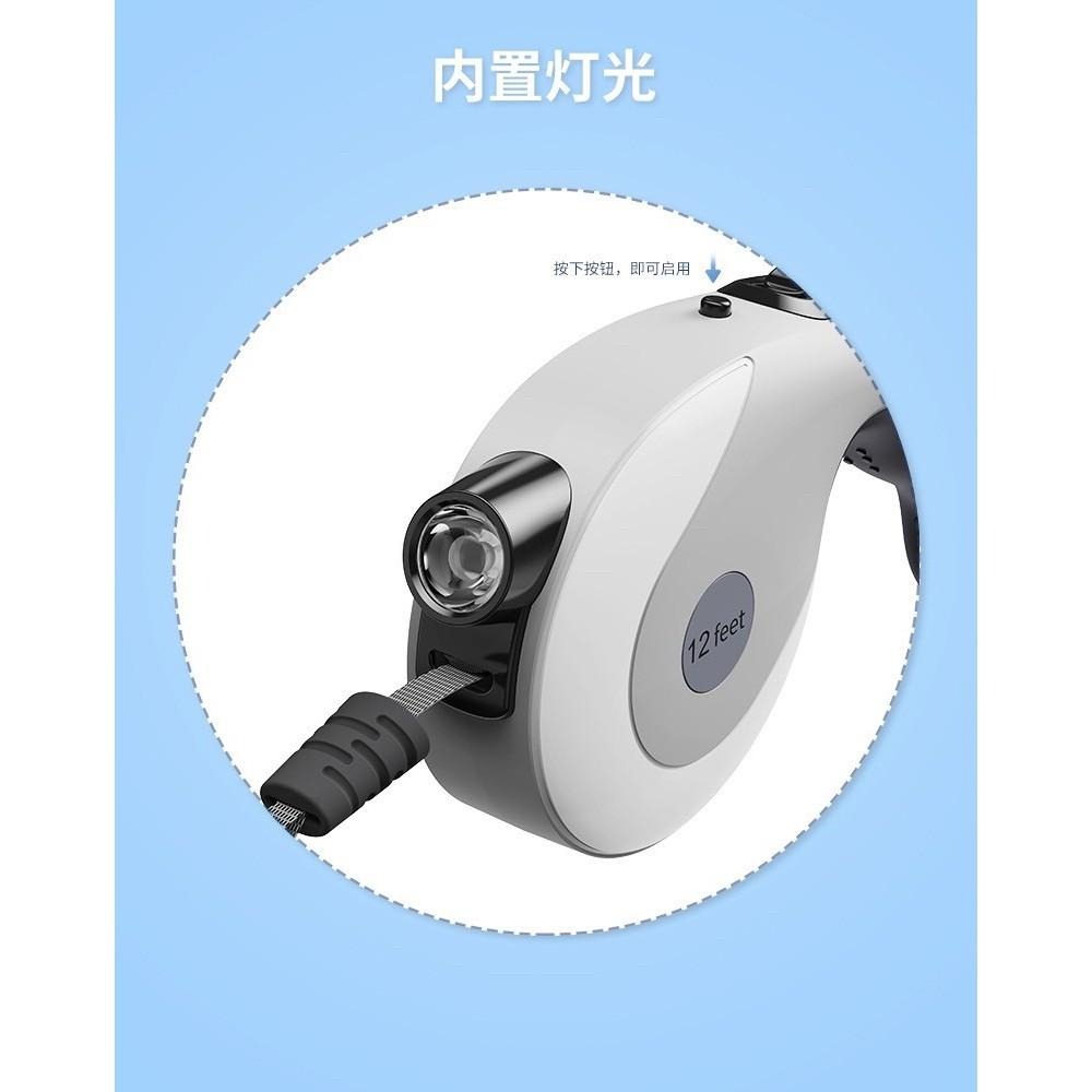 ✸恐小龍B&F✸  台灣製 BENWIS 開放式結構 照明燈溜狗繩-細節圖3