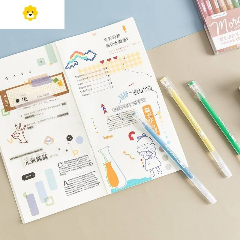 莫蘭迪色中性筆-細節圖4