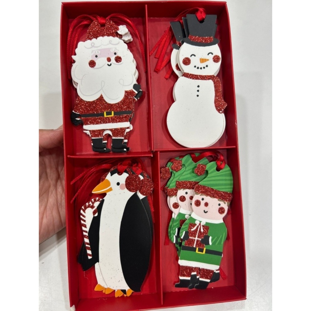 義大利MOLLY & REX聖誕派對許願祝福標籤小掛卡禮盒-細節圖7