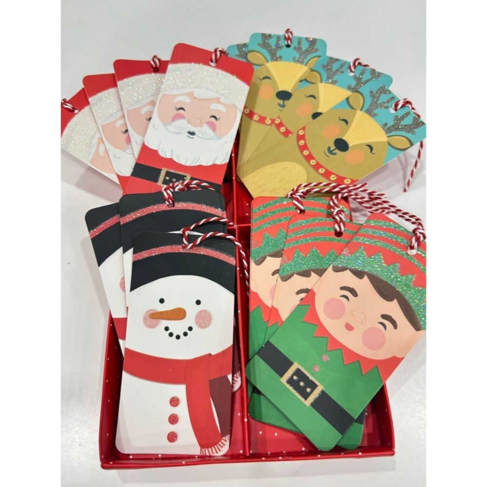 義大利MOLLY & REX聖誕派對許願祝福標籤小掛卡禮盒-細節圖8