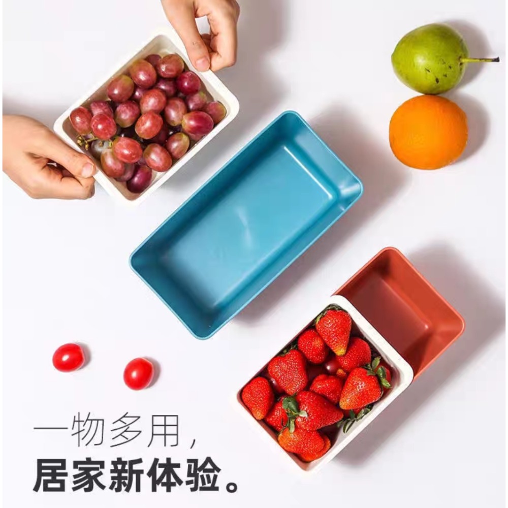 懒人嗑瓜子客厅桌面垃圾桶家用果糖盒创意零食干果盘 沥水盒零食盒-細節圖4