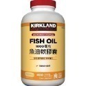 現貨 Costco 好市多 KIRKLAND 科克蘭 Fish Oil 新型緩釋魚油軟膠囊 180粒 400粒 魚油-規格圖3